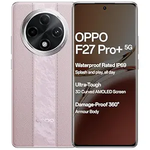 OPPO F27 Pro+ 5G (Midnight Navy, 8GB RAM, 128GB Storage) | 6.7" FHD+ AMOLED Toughest 3D Curved Display|64MP AI Featured Camera|IP69 | 67W SUPERVOOC| with No Cost EMI