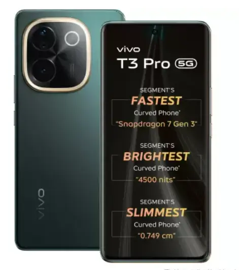 vivo T3 Pro 5G (Emerald Green, 128 GB)  (8 GB RAM)