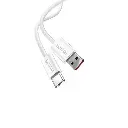 UBON OG Series WR-50 120W Braided Cables - USB Type-C & Type-C to Type-C, 1m Length, Super Fast Charging, High-Speed Sync, Rust Proof, Tangle Free, Durable, Passed 50000 Bends Tests (USB to Type C)