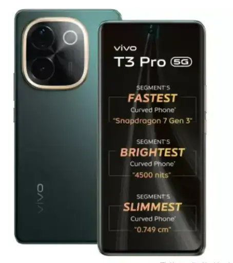 vivo T3 Pro 5G (Emerald Green, 128 GB)  (8 GB RAM)