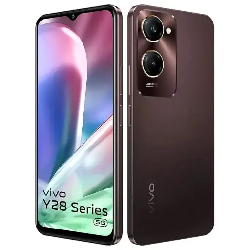 vivo Y28s 5G (Vintage Red, 6GB RAM, 128GB Storage) with No Cost EMI